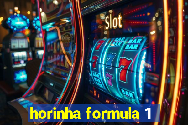 horinha formula 1